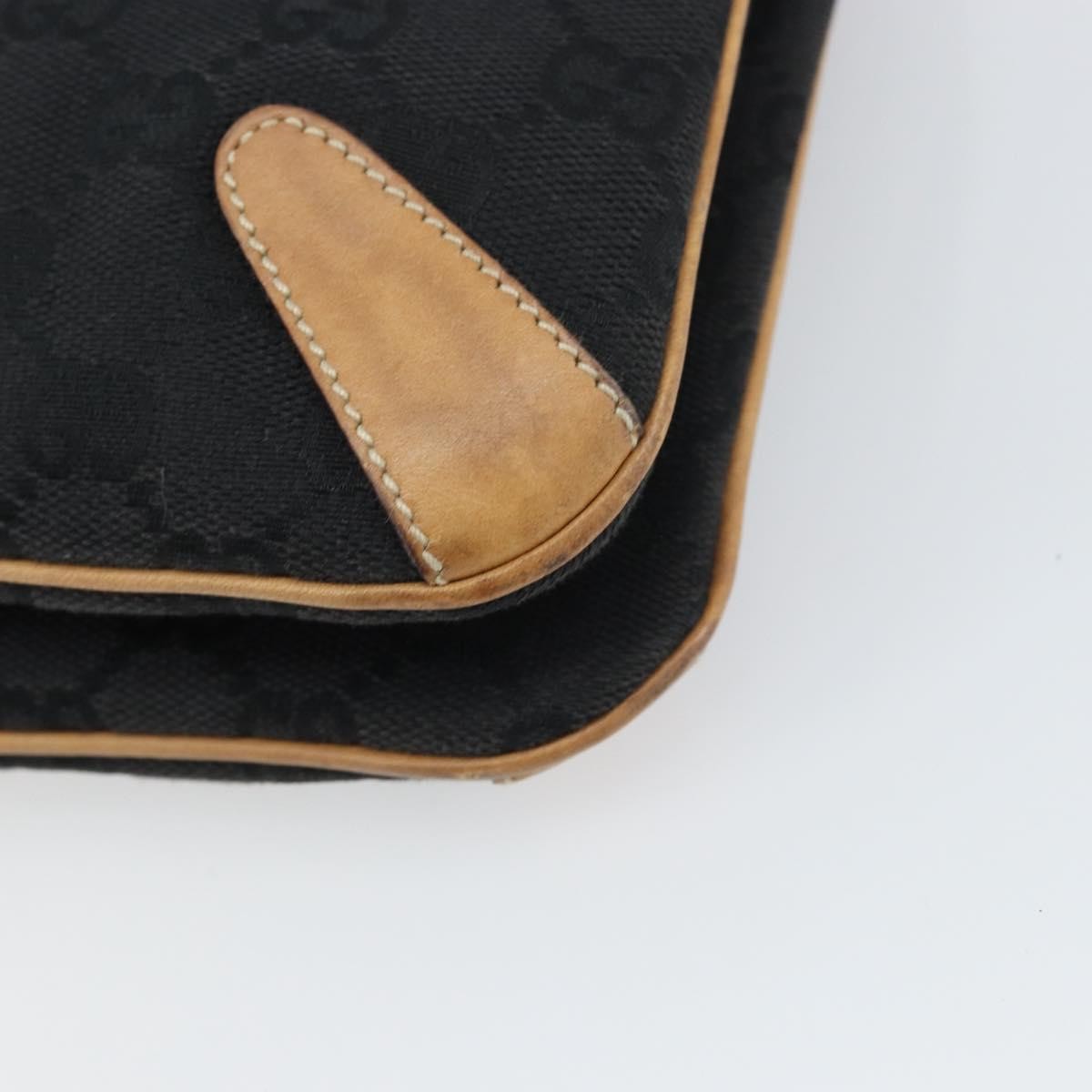 Gucci Horsebit Bracket Tote GG Canvas, BLACK, CANVAS, Tote bag