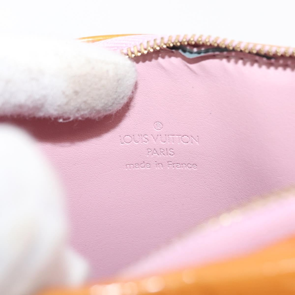 Louis Vuitton Mott Handbag Monogram Vernis, PINK, PATENT_LEATHER, Clutche & pouche