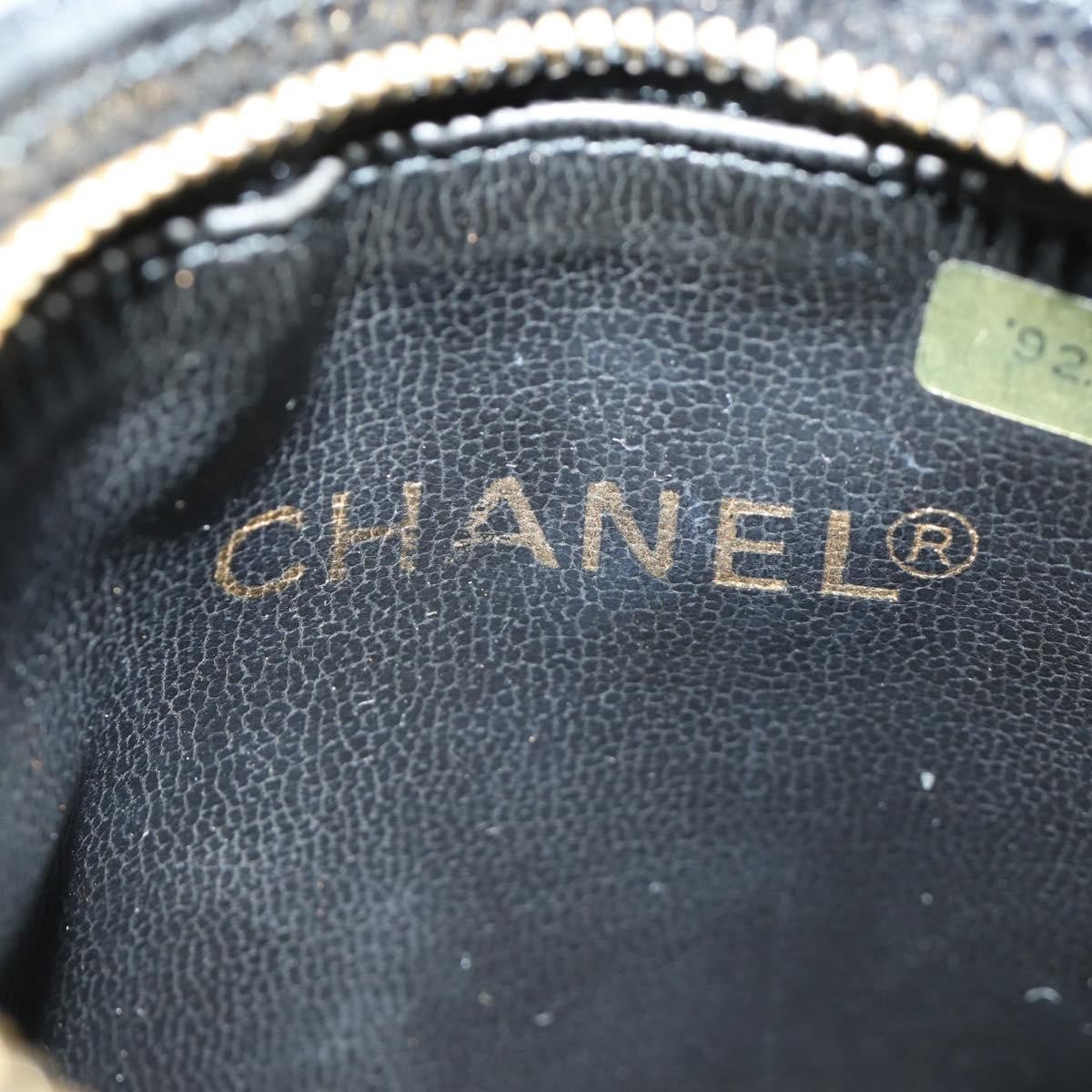 Chanel Vintage Timeless Belt Bag Caviar, Black, Leather, Clutch
