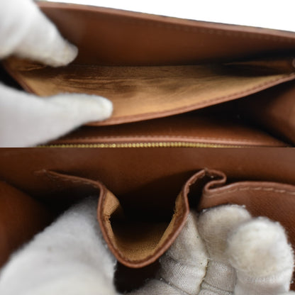 Louis Vuitton Dame Pochette Monogram Canvas, BROWN, CANVAS, Clutche & pouche