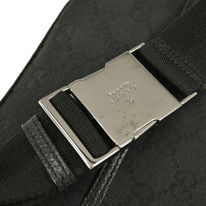 Gucci Vintage Jackie Waist Bag GG Canvas, BLACK, CANVAS, Clutche & pouche