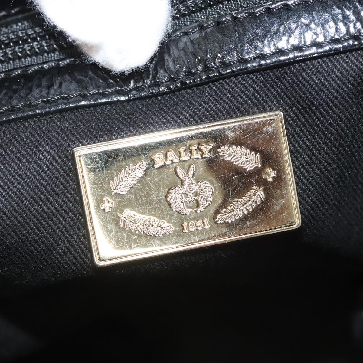 Bally Vintage Shoulder Bag Leather, BLACK, LEATHER, Shoulder bag
