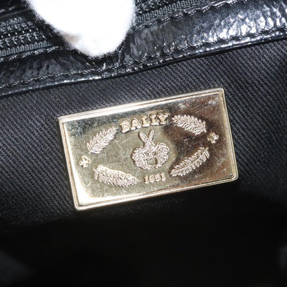 Bally Vintage Shoulder Bag Leather, BLACK, LEATHER, Shoulder bag