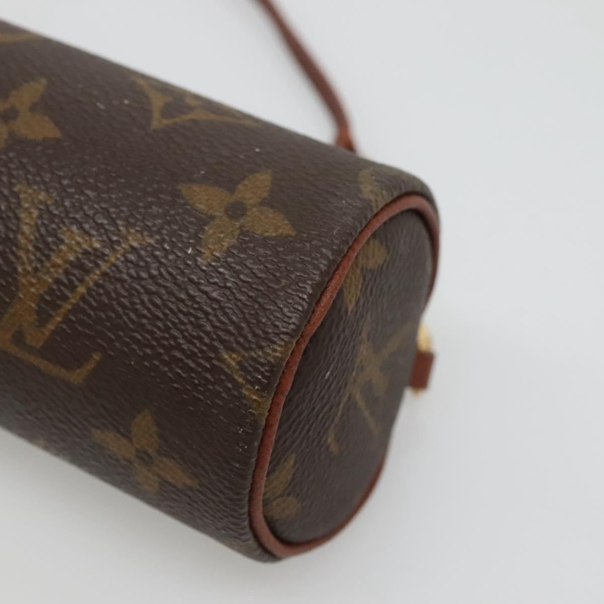 Louis Vuitton Papillon Pochette Monogram Canvas, BROWN, CANVAS, Handbag