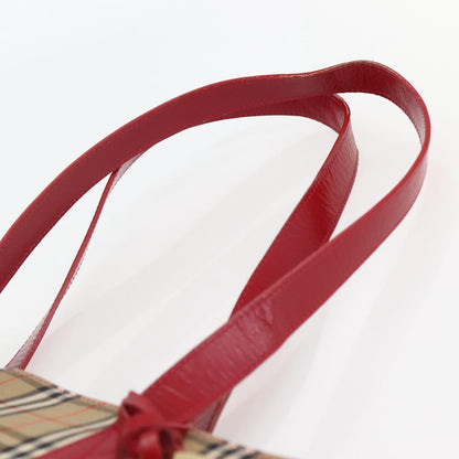 Burberry Nova Check Tote canvas check pattern, BEIGE, CANVAS, Tote bag