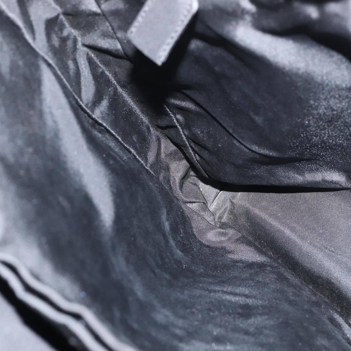 Prada Resin Handle Tote Tessuto, Black, Nylon, Tote Bag