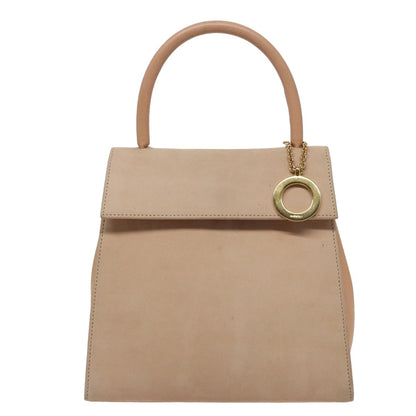Celine Handbag Suede, BEIGE, SUEDE, Handbag