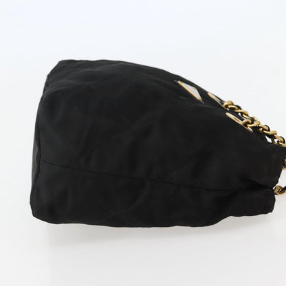 Prada Re-Edition 1995 Chain Tote Quilted Re-Nylon, BLACK, NYLON, Shoulder bag