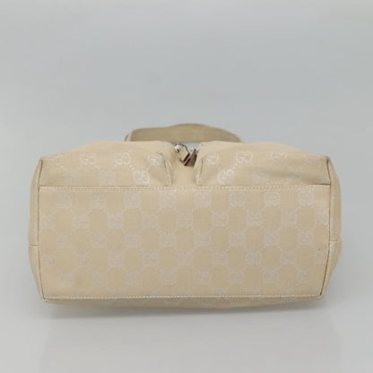 Gucci Double Pocket Tote GG Canvas, BEIGE, CANVAS, Shoulder bag