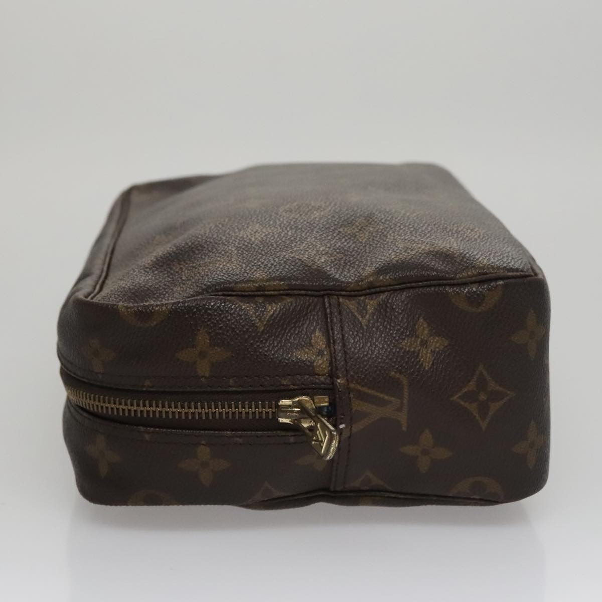 Louis Vuitton Trousse Toiletry Pouch Monogram Canvas, BROWN, CANVAS, Toiletry Case