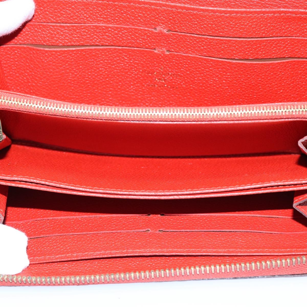 Louis Vuitton Portefeuille zippy Monogramme Empreinte Monogramme Empreinte, RED, LEATHER, Wallets