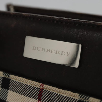 Burberry Nova Check Tote Canvas and Leather, BEIGE, CANVAS, Tote bag