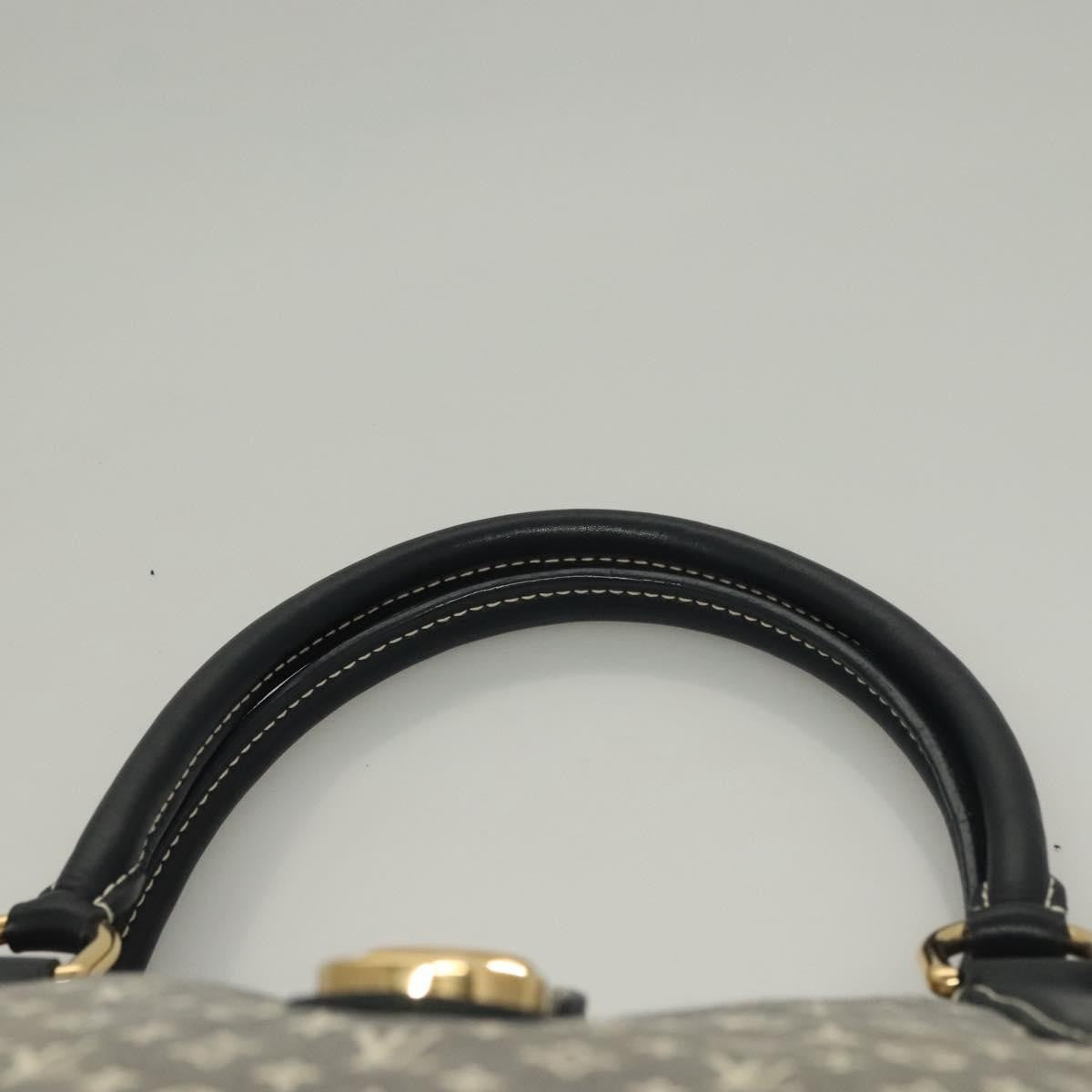 Louis Vuitton Elegie Handbag Monogram Idylle, NAVY, CANVAS, Handbag