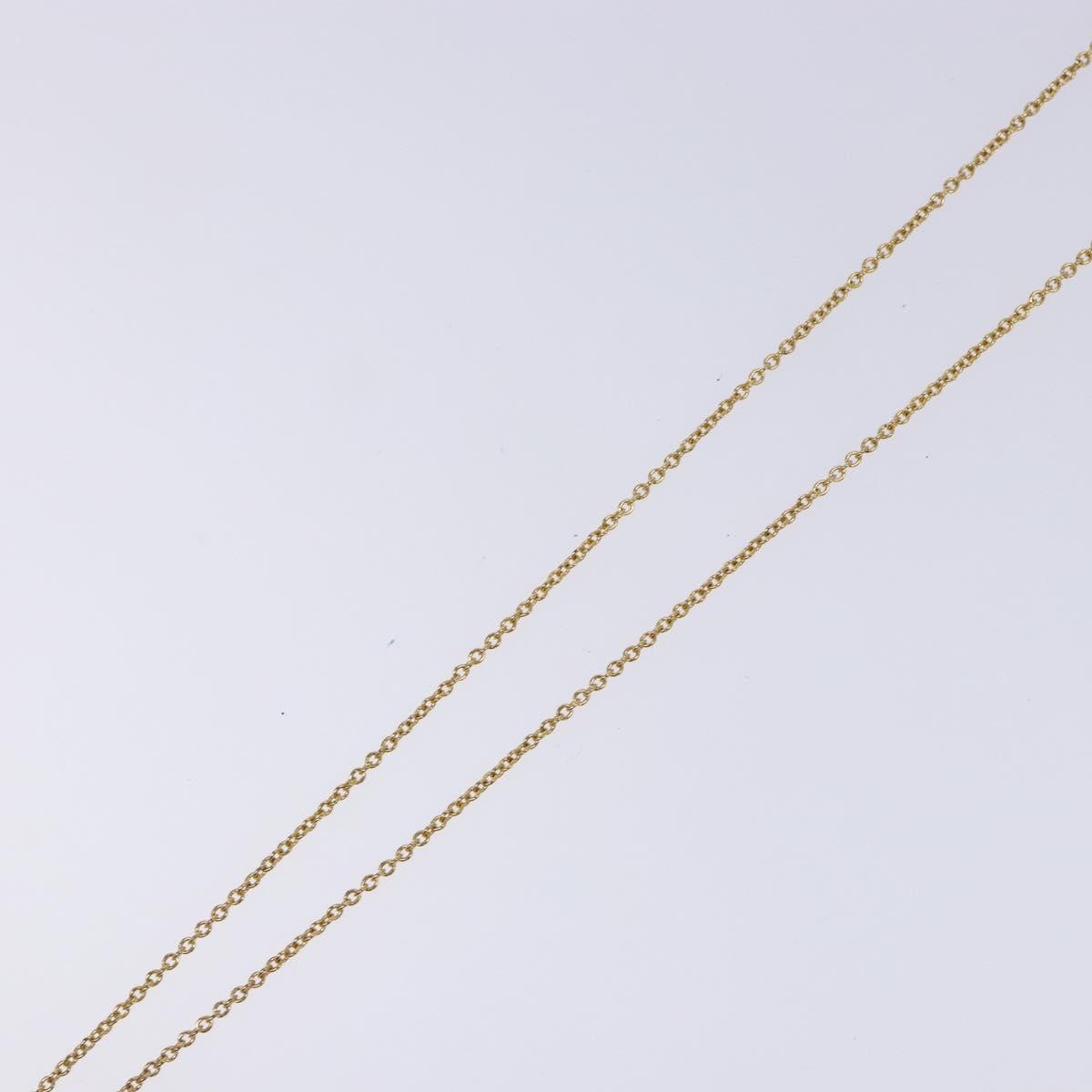 Christian Dior CD Pendant Necklace Metal, GOLD, METAL, Necklace