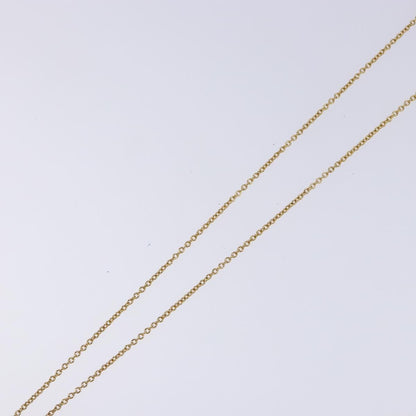 Christian Dior CD Pendant Necklace Metal, GOLD, METAL, Necklace