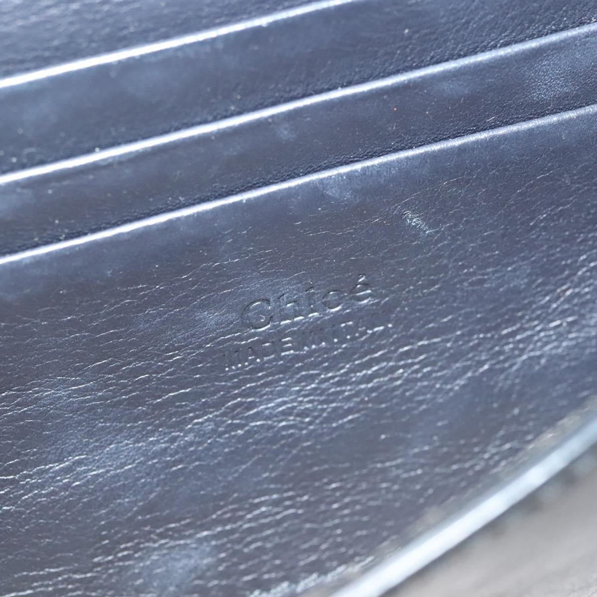 Chloe Faye Shoulder Bag Leather and Suede, NAVY, LEATHER, Shoulder bag