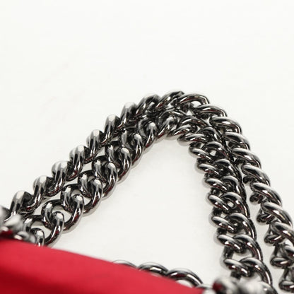 Christian Louboutin Yoyo Frame Clutch Satin, RED, SATIN, Clutche & pouche