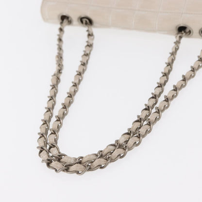 Chanel Travel Line Flap Bag Canvas, BEIGE, CANVAS, Shoulder bag
