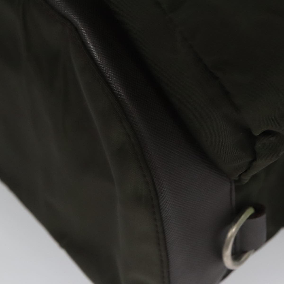 Prada Double Front Pocket Backpack Tessuto, Khaki, Nylon, Backpack