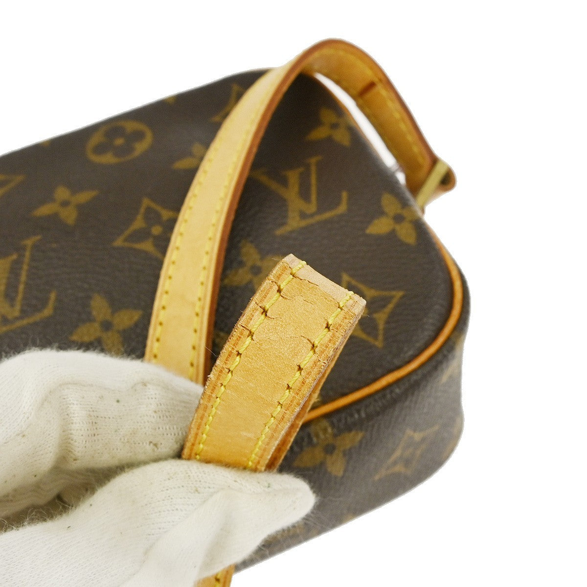 Louis Vuitton Cite Pochette Monogram Canvas, BROWN, CANVAS, Clutche & pouche