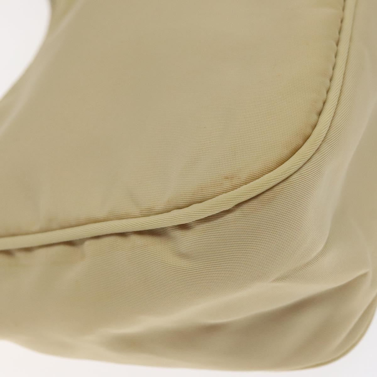 Prada Hobo Tessuto, Beige, Nylon, Handbag