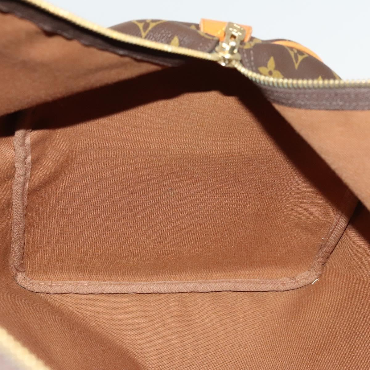 Louis Vuitton Keepall Bag Monogram Canvas, BROWN, CANVAS, Travel bag