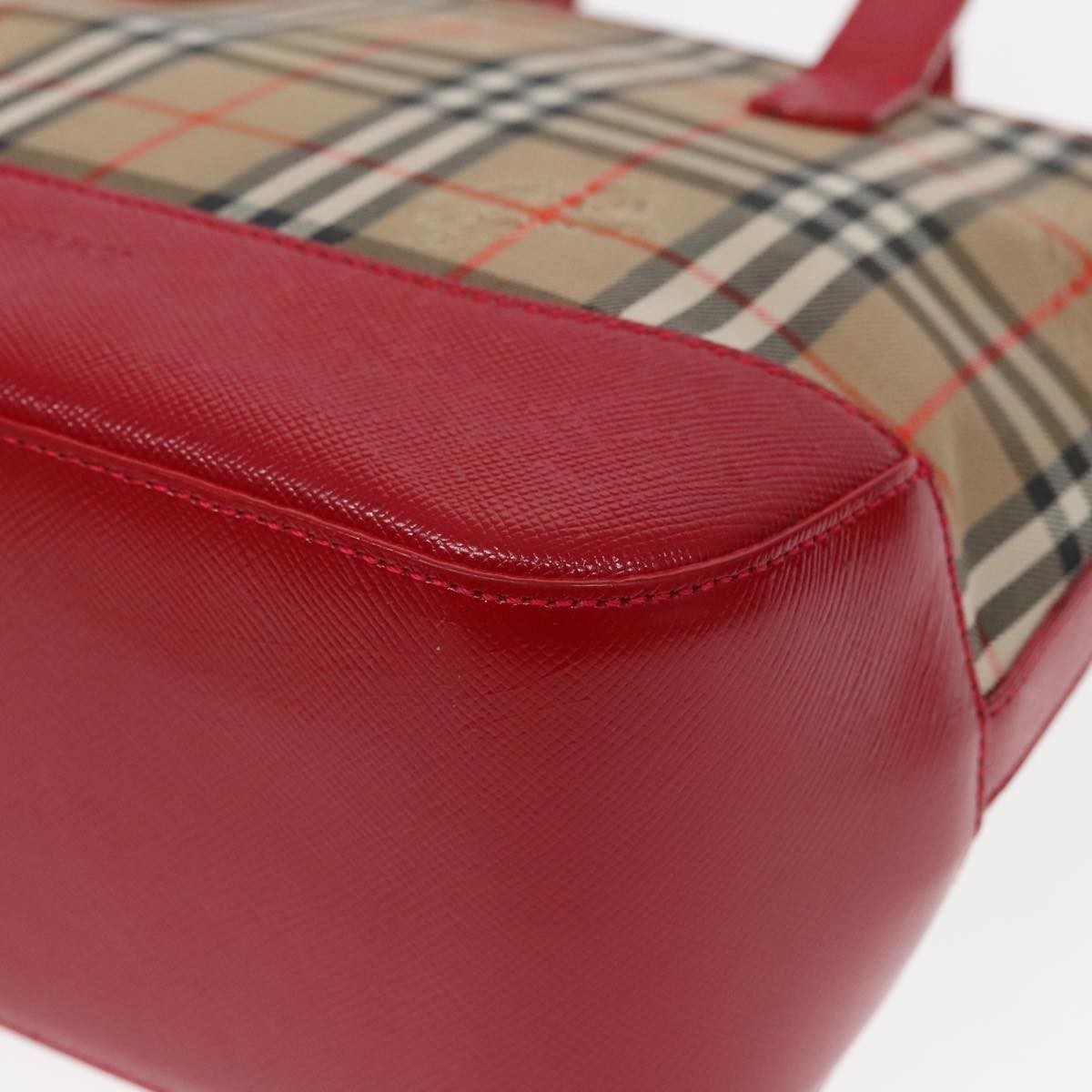 Burberry Nova Check Handbag Nova Check Canvas, BEIGE, CANVAS, Handbag