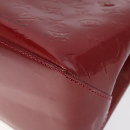 Louis Vuitton Wilshire Handbag Monogram Vernis, RED, PATENT_LEATHER, Handbag