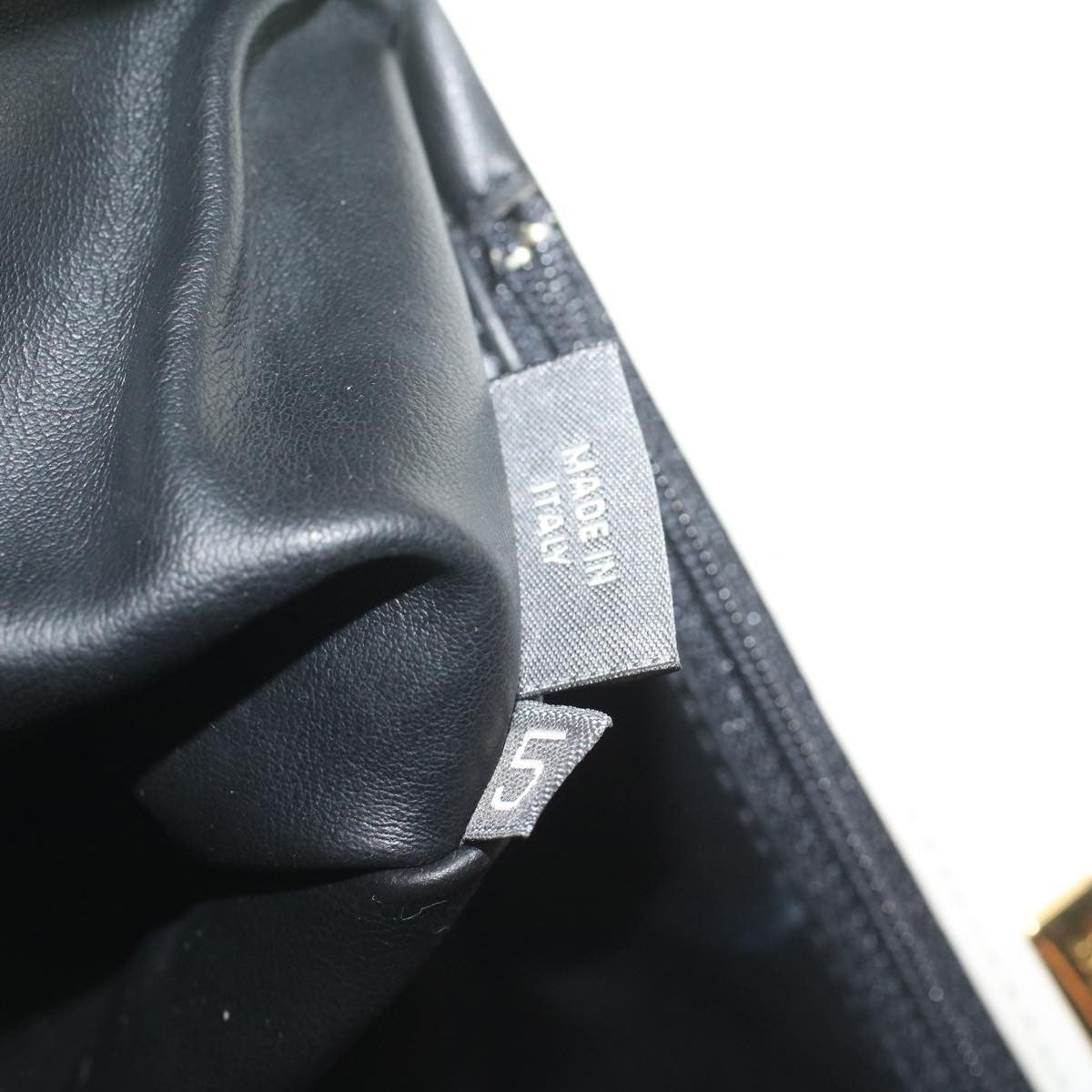Bally Handbag Leather, WHITE, LEATHER, Handbag