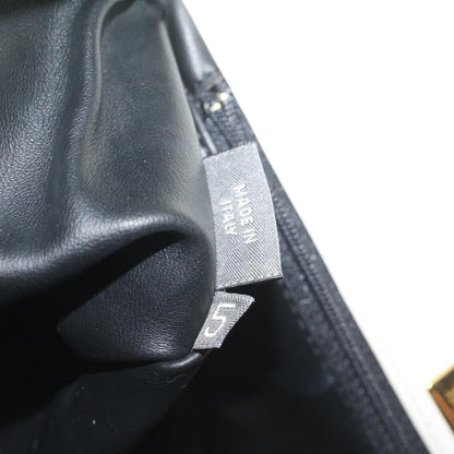 Bally Handbag Leather, WHITE, LEATHER, Handbag