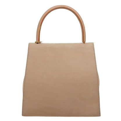 Celine Handbag Suede, BEIGE, SUEDE, Handbag