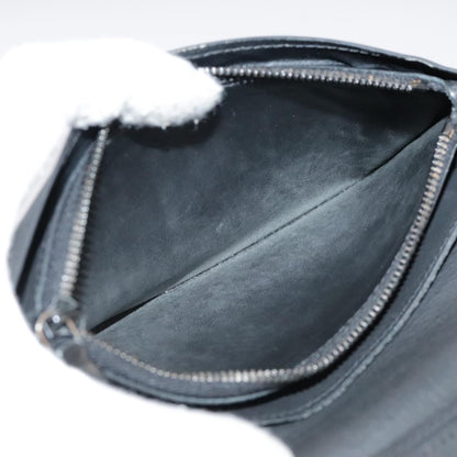 Louis Vuitton Brazza Long Bifold wallet Monogram shadow, BLACK, LEATHER, Wallets