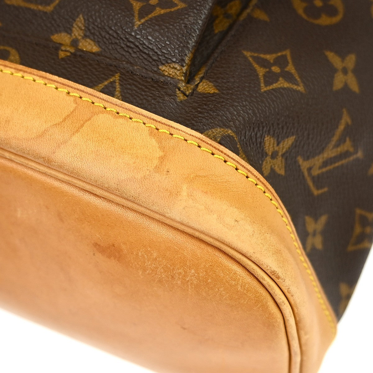 Louis Vuitton Vintage Montsouris Backpack Monogram Canvas, Brown, Canvas, Backpack