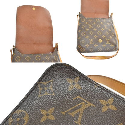 Louis Vuitton Musette Salsa Handbag Monogram Canvas, BROWN, CANVAS, Shoulder bag