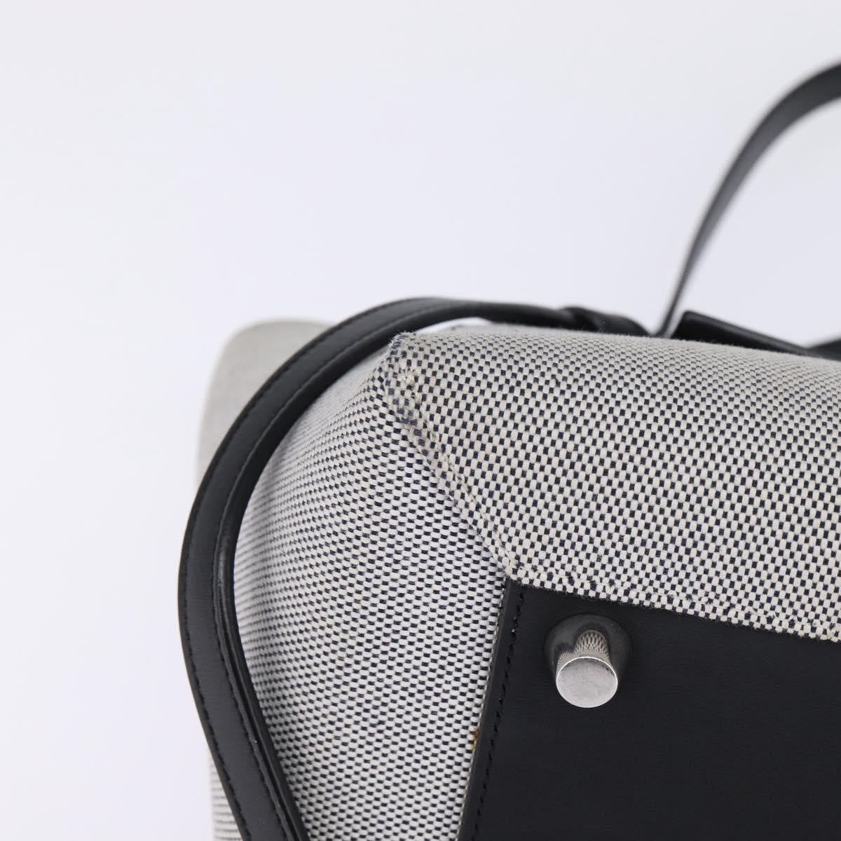 Celine Belt Bag Textured Leather, GRAY, LEATHER, Handbag