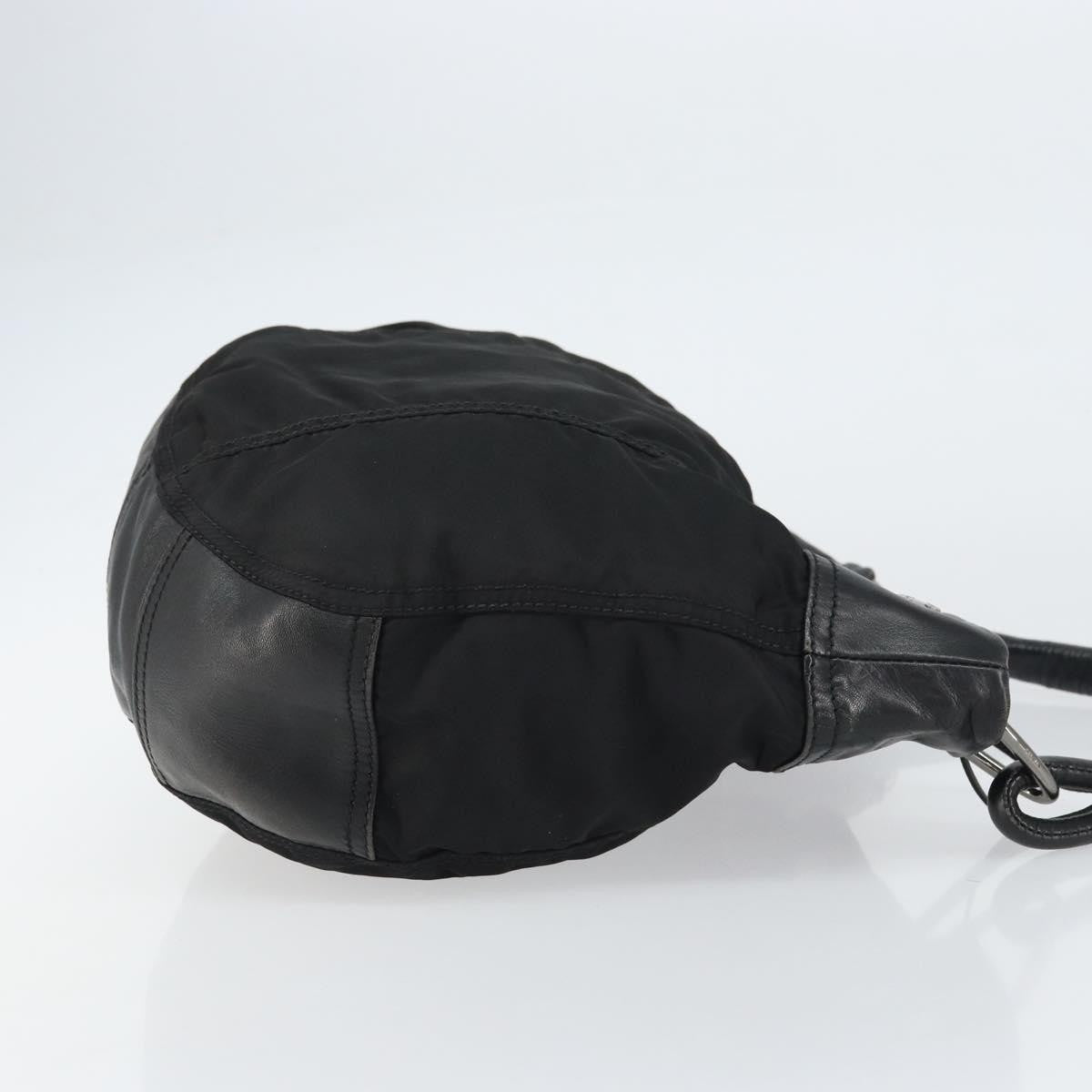 Prada Vintage Shoulder Bag Tessuto, BLACK, NYLON, Shoulder bag