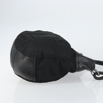 Prada Vintage Shoulder Bag Tessuto, BLACK, NYLON, Shoulder bag