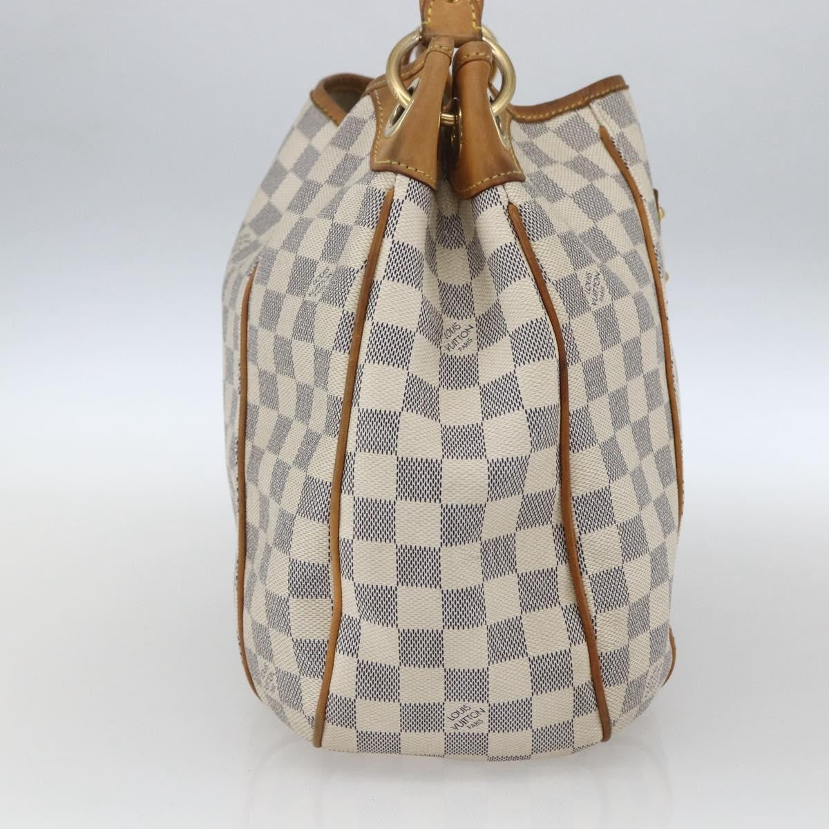 Louis Vuitton Galliera Handbag Damier, BEIGE, CANVAS, Shoulder bag