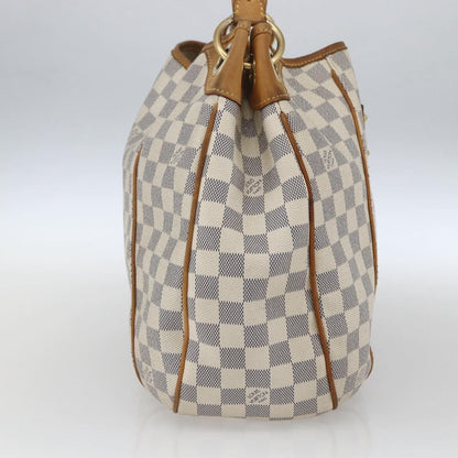 Louis Vuitton Galliera Handbag Damier, BEIGE, CANVAS, Shoulder bag