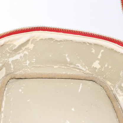 Chanel Vintage Timeless Zip Around Vanity Case Caviar, RED, CALFSKIN, Handbag