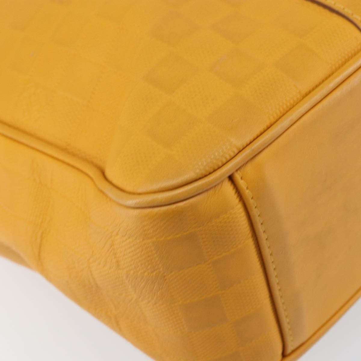 Louis Vuitton Tadao Handbag Damier Infini Leather, YELLOW, LEATHER, Handbag