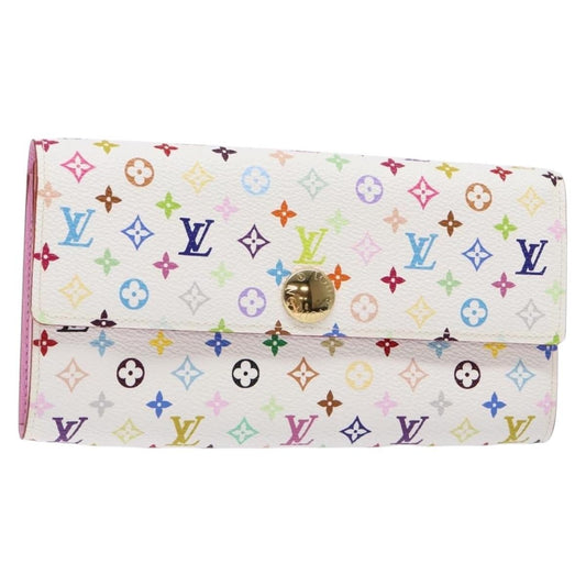 Louis Vuitton Vintage Sarah Wallet Monogram Canvas Multicolor, MULTICOLOUR, CANVAS, Wallets