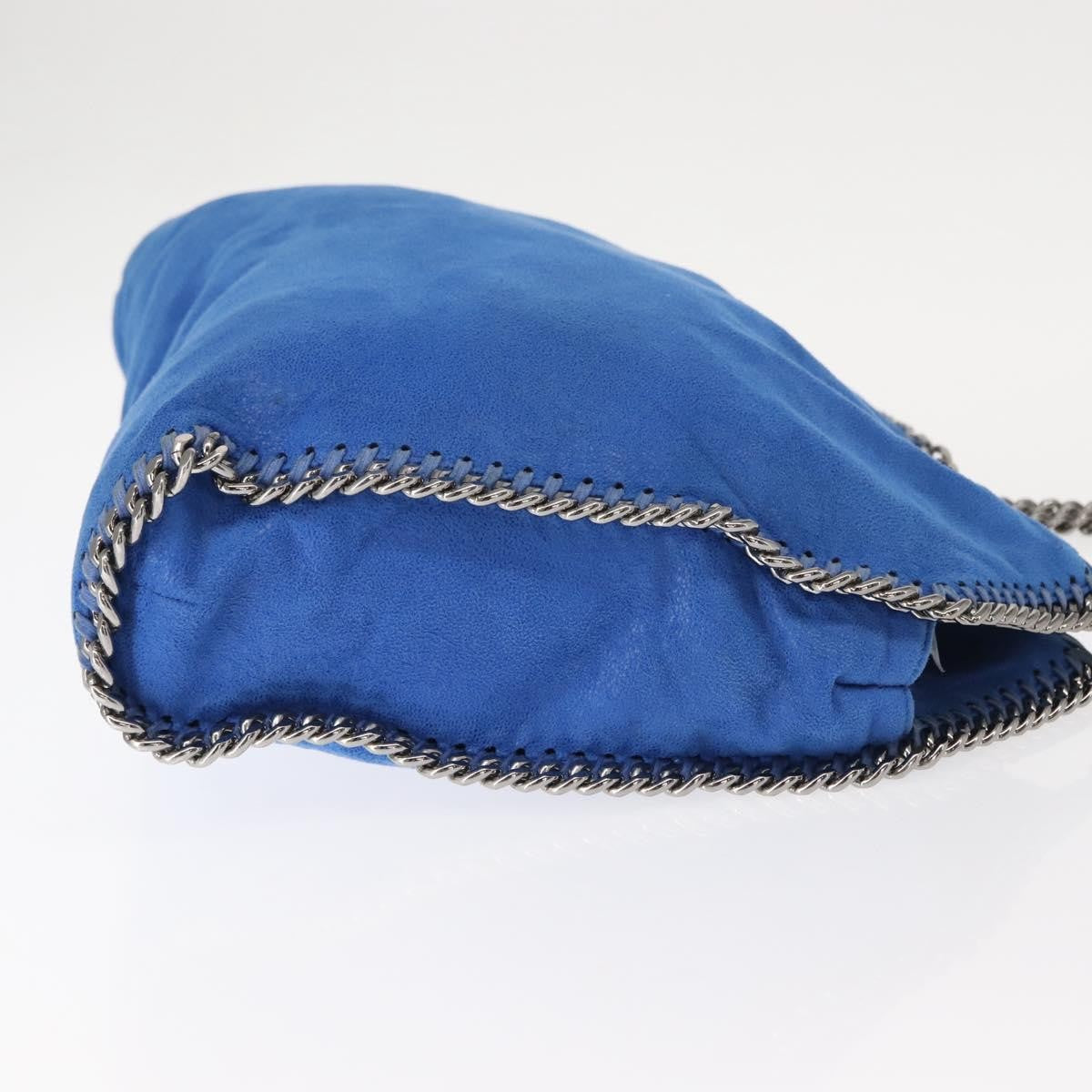 Stella McCartney Falabella Tote Shaggy Deer, BLUE, POLYESTER, Tote bag