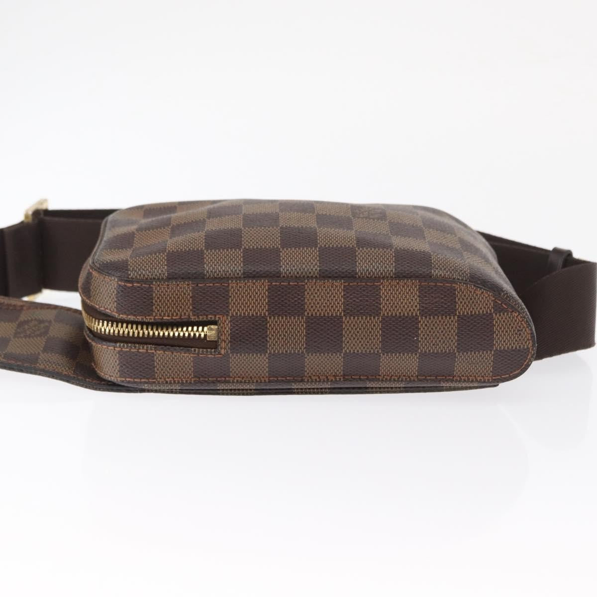 Louis Vuitton Geronimos Waist Bag Damier, BROWN, CANVAS, Shoulder bag