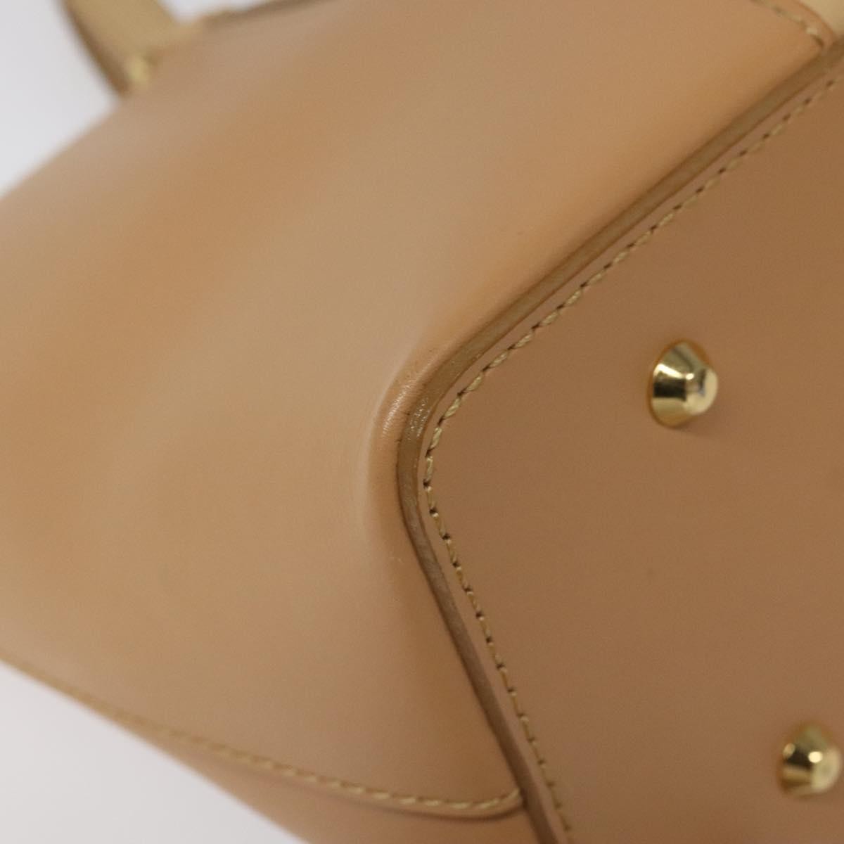Burberry Vintage Handbag Leather, BEIGE, LEATHER, Handbag