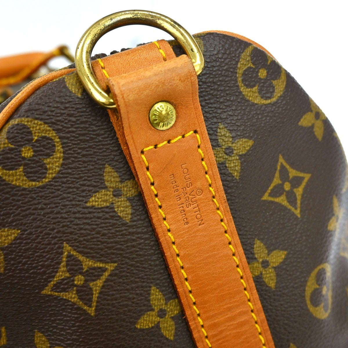 Louis Vuitton Keepall Bandouliere Bag Monogram Canvas, Brown, Canvas, Travel Bag