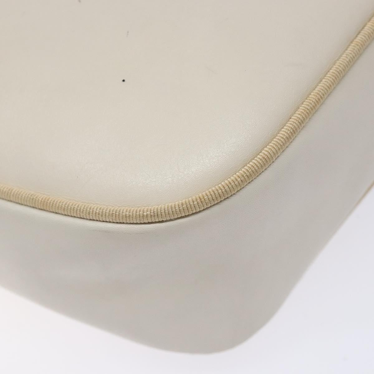 Salvatore Ferragamo Vala Shoulder Bag Leather, BEIGE, LEATHER, Shoulder bag