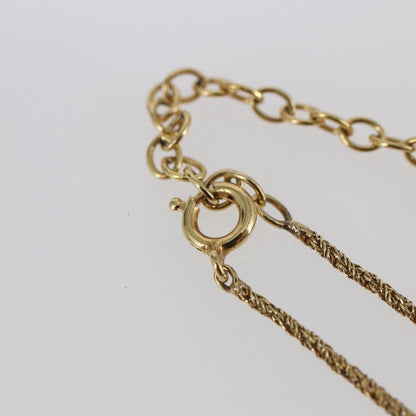 Christian Dior CD Pendant Necklace Metal, GOLD, METAL, Necklace