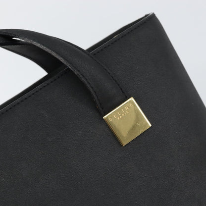 Celine Handbag Leather, BLACK, LEATHER, Handbag