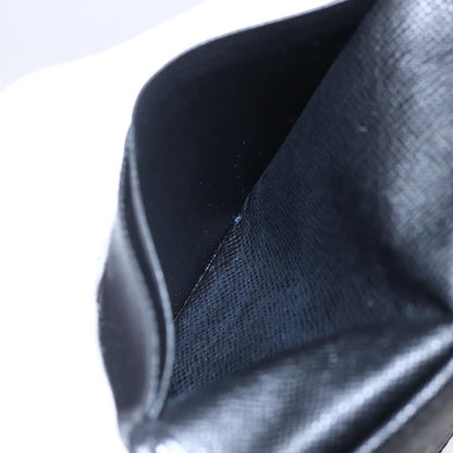 Louis Vuitton pocket organizer Leather, BLACK, LEATHER, Card Holders